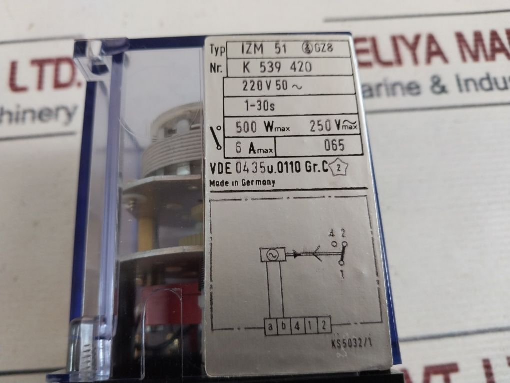 Schleicher Izm 51 Time Relay