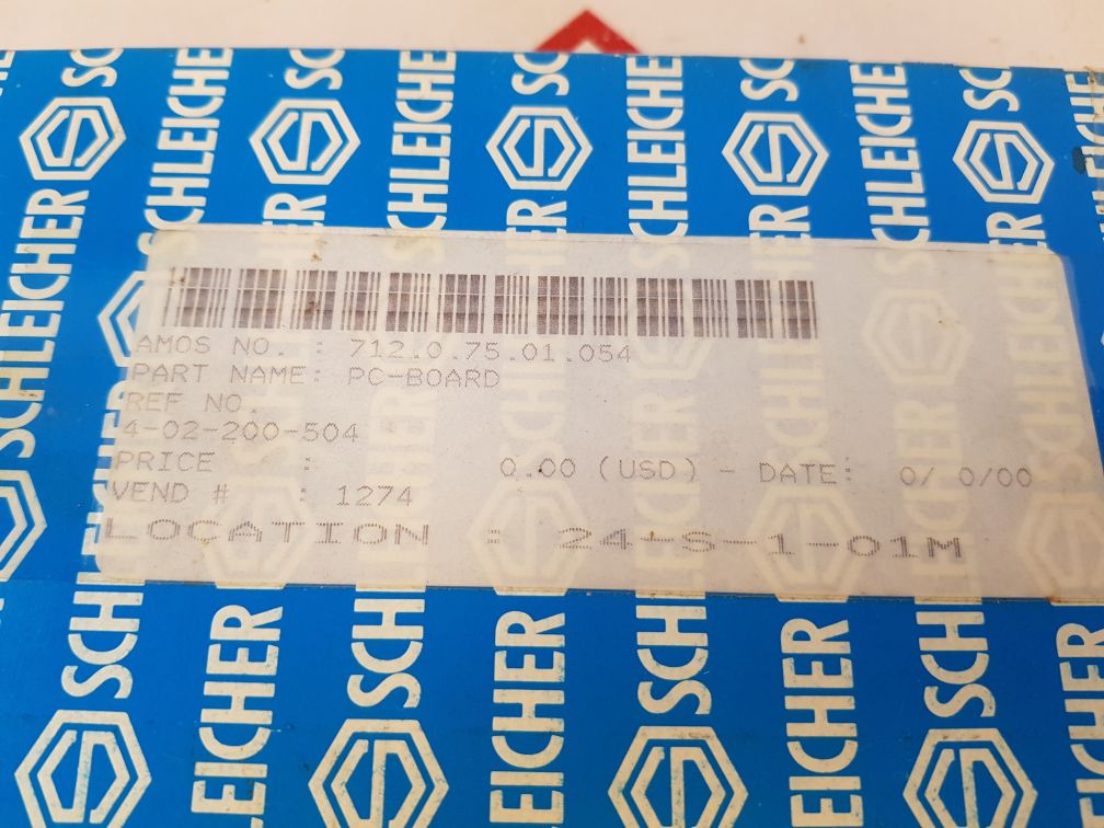 Schleicher Klb4.02.200.504/A Pcb Card 94V-0