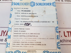 Schleicher Kste-ks-1K/A-502-u Pcb Card