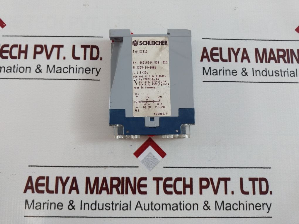Schleicher Kzt12 Time Relay 06010244 839 013