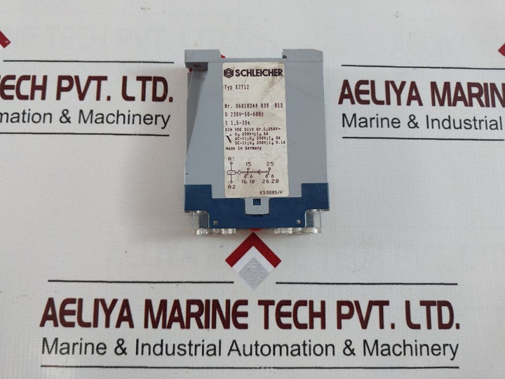 Schleicher Kzt12 Time Relay 06010244 839 013