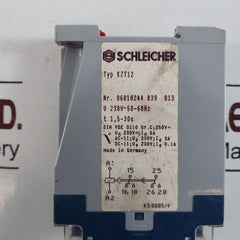 Schleicher Kzt12 Time Relay 06010244 839 013