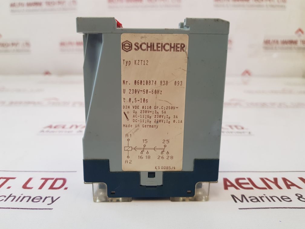 Schleicher Kzt12 Time Relay
