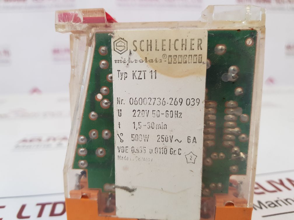 Schleicher Kzt 11 Time Relay 1,5-30 Min