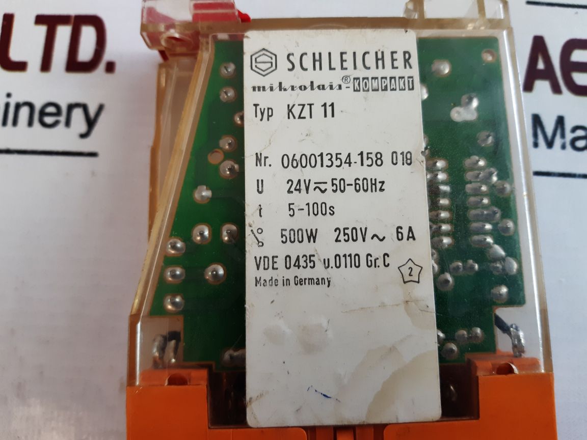 Schleicher Kzt 11 Time Relay 5-100S