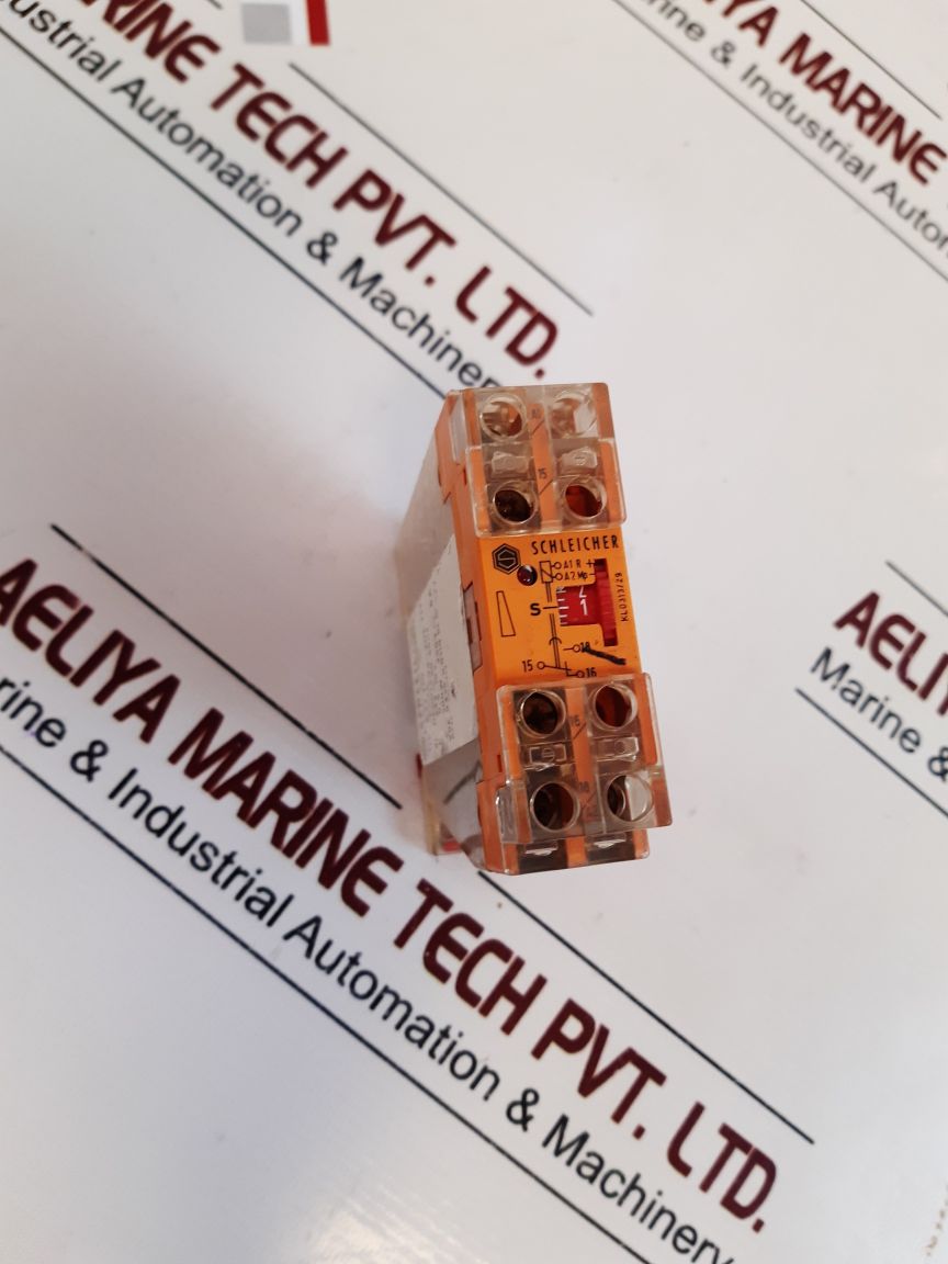 Schleicher Kzt 110 Time Delay Relay 06001694-201 117
