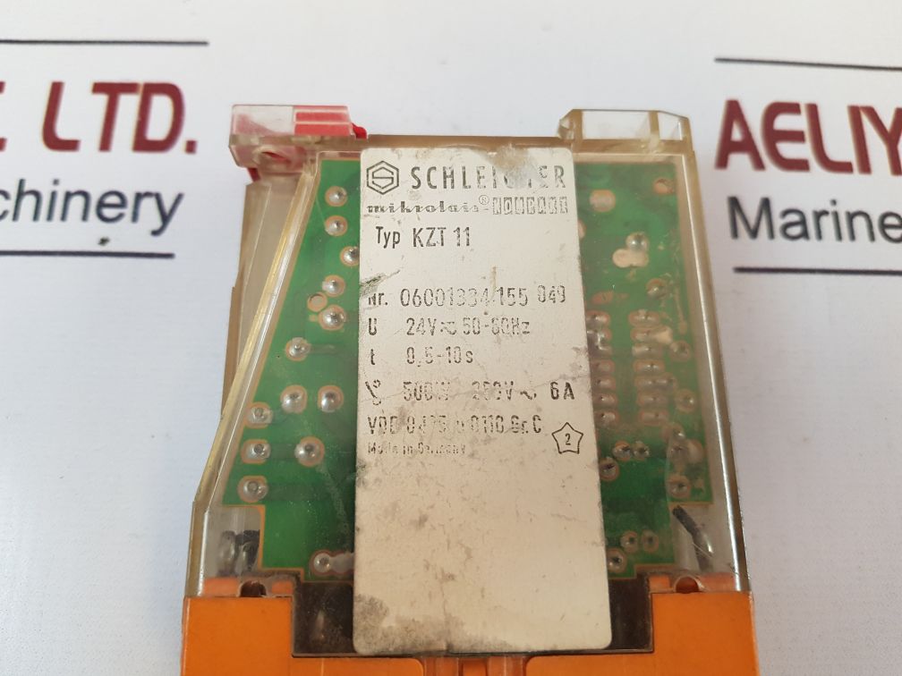 Schleicher Kzt 11 Time Relay 0,5-10S