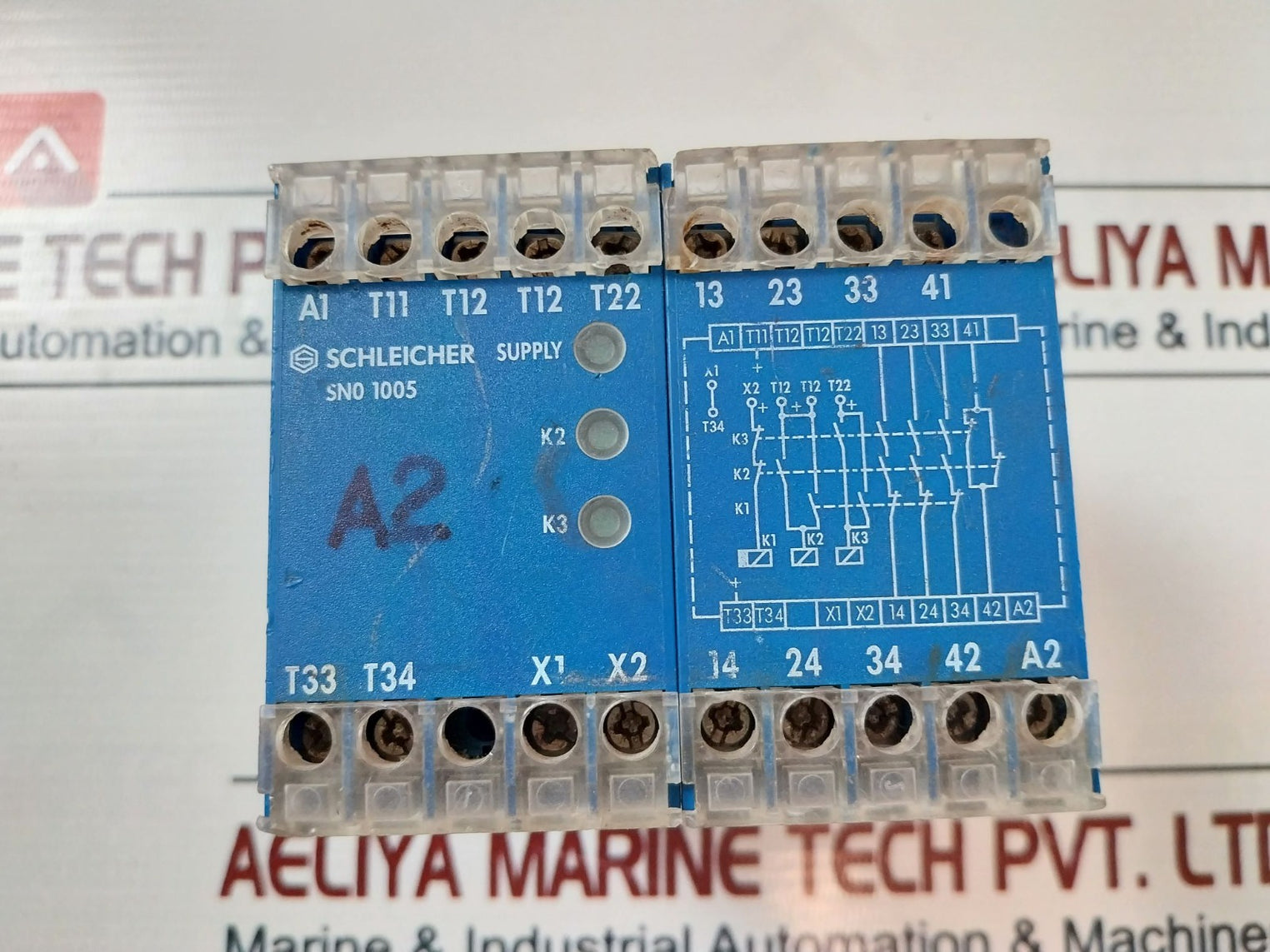Schleicher Sno 1005 Safety Relay Dc 24V