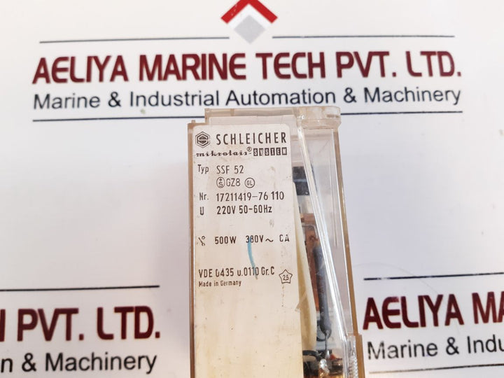 Schleicher Ssf 52 Stepping Relay