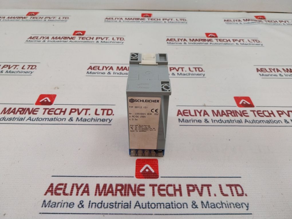 Schleicher Ssy12(D) Time Relay 0.5S 230V Ac/Dc