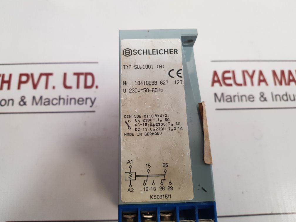 Schleicher Suw1001 (A) Safety Relay