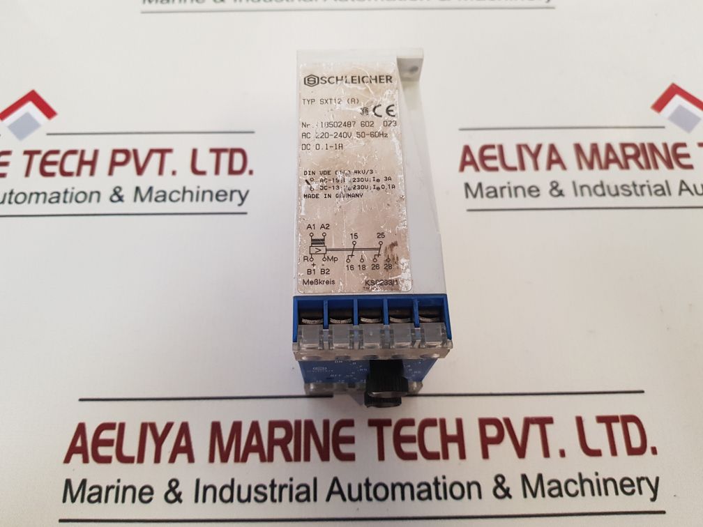 Schleicher Sxt12(A) Current Measuring Relay 18502487 602 023
