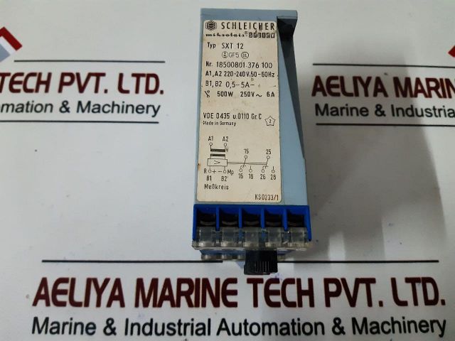 Schleicher Sxt 12 Timing Relay 18500801-376 066