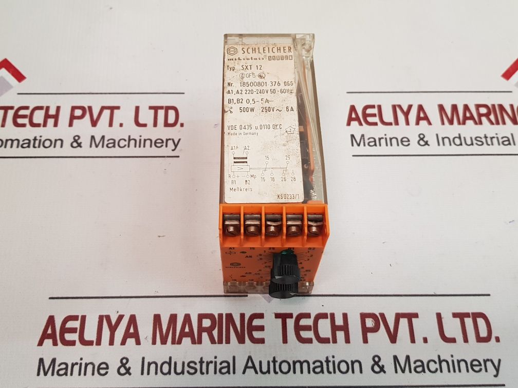 Schleicher Sxt 12 Timing Relay 18500801-376 066