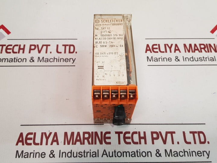 Schleicher Sxt 12 Timing Relay 18500801-376 066