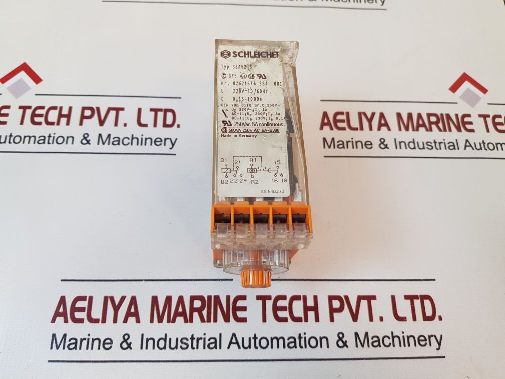 Schleicher Sza52-s Timing Relay