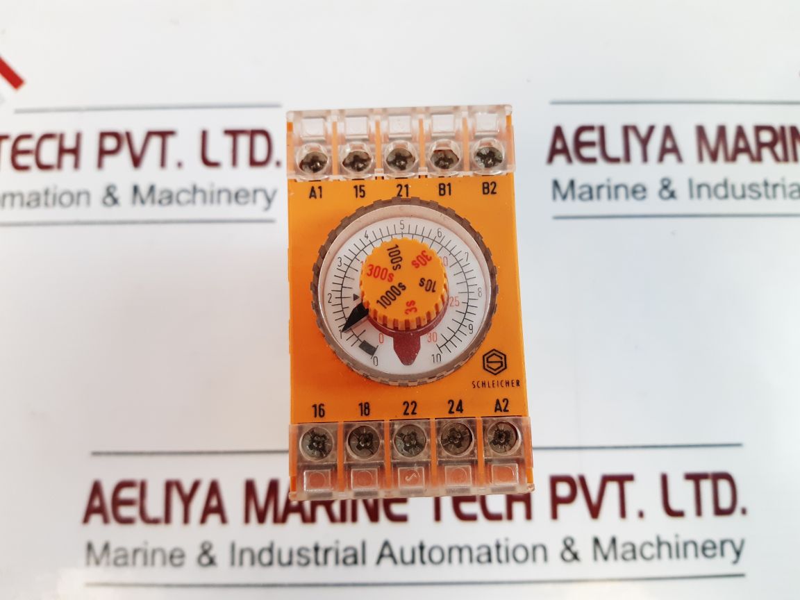 Schleicher Sza52-s Timing Relay 0,15-1000S