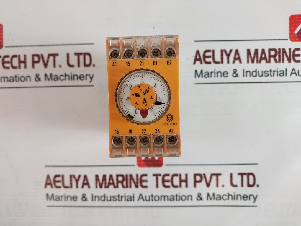 Schleicher Sza521 Time Relay 0,3S-60H 230V~ 50/60Hz