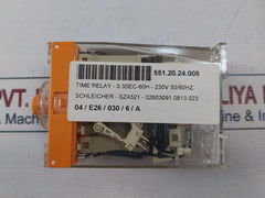 Schleicher Sza521 Time Relay 0.3-60H