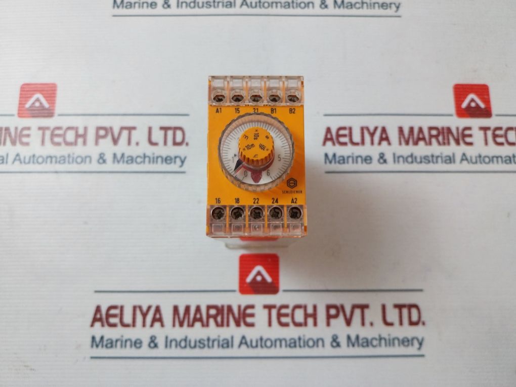 Schleicher Sza521 Time Relay 250Vac 6A