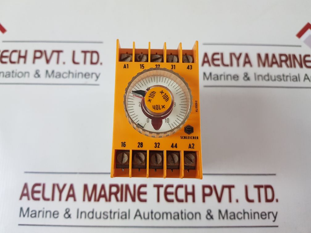 Schleicher Sza 14-2S Timing Relay 220V 50/60Hz