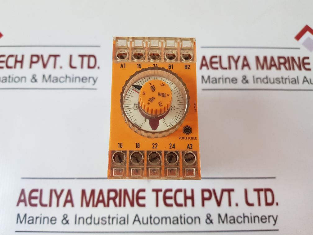 Schleicher Sza 52-s Time Relay 220V 50/60 Hz
