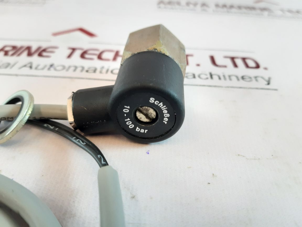 Schlieber 10-100 Bar S50, 10 Hydraulic Pressure Switch