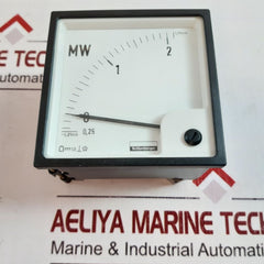 Schlumberger Panel Meter -0,25 Mw + 2,1 Mw
