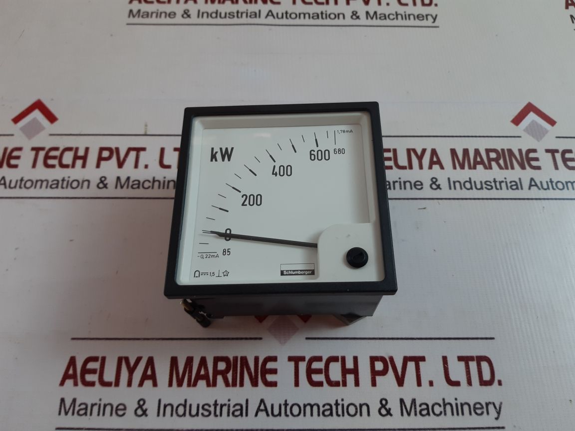 Schlumberger Panel Meter -85 Kw +680Kw

