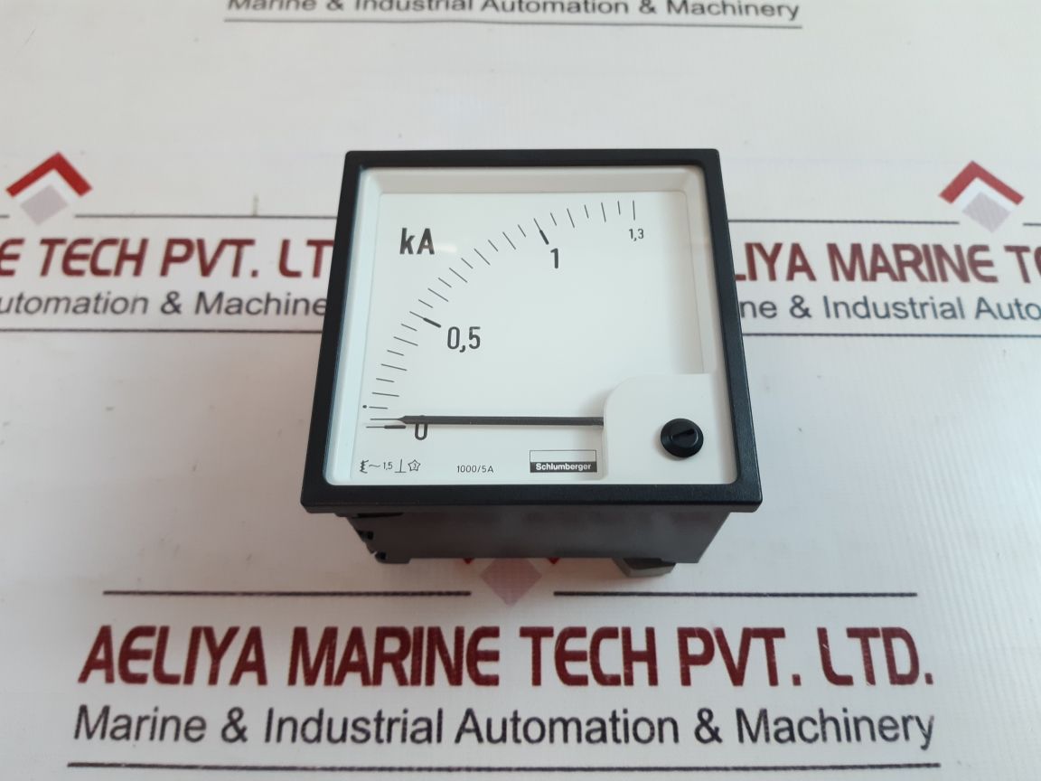 Schlumberger Panel Meter 0-1,3 Ka
