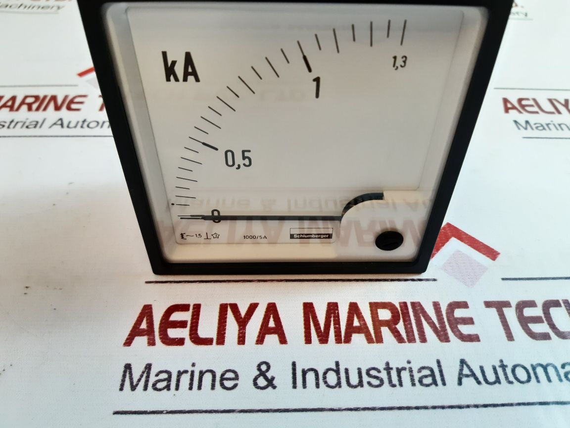 Schlumberger Panel Meter 0-1,3 Ka

