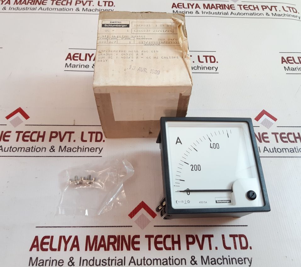 Schlumberger 0-520 A Ammeter
