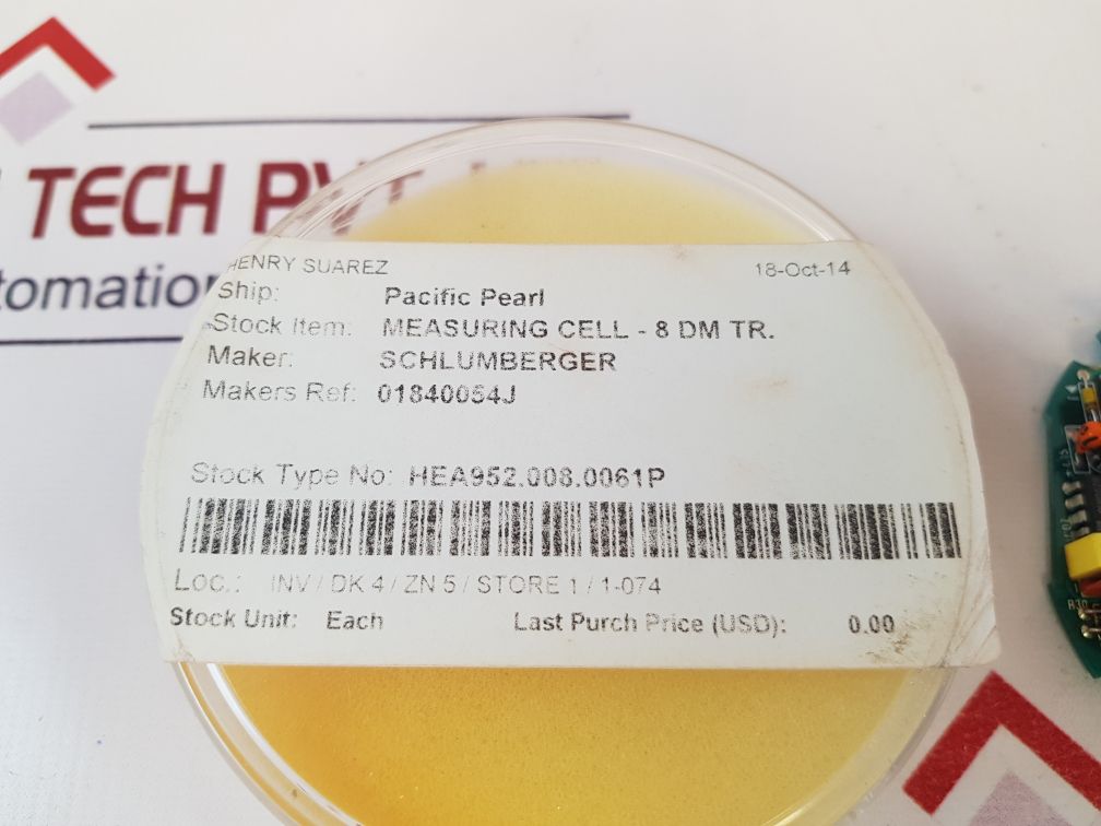 Schlumberger 01840054J Pcb