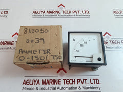 Schlumberger 0-150/750 Ammeter
