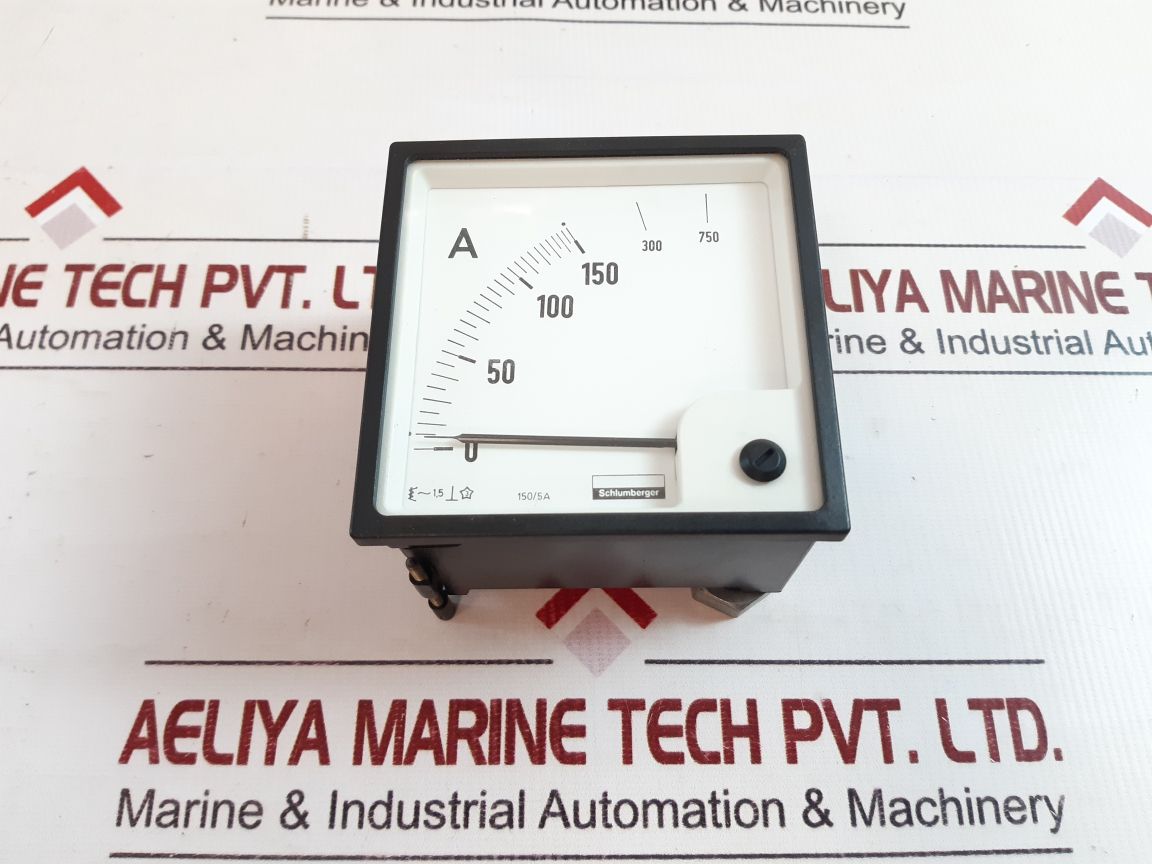 Schlumberger 0-150/750 Ammeter
