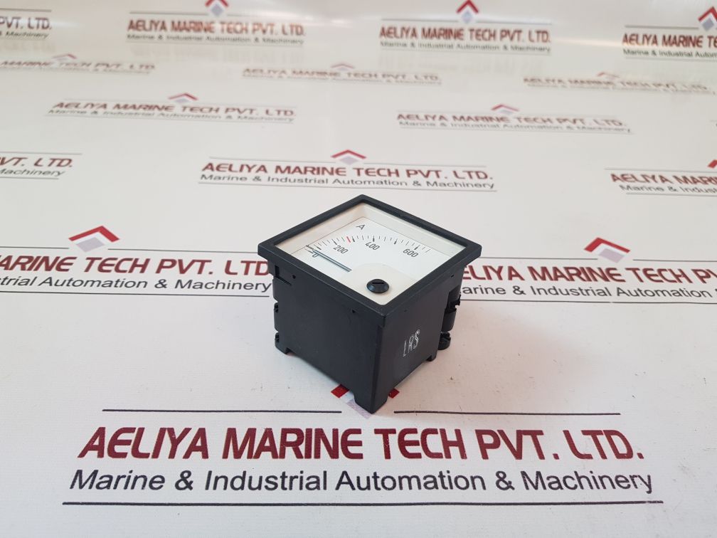 Set of 3x Schlumberger 500/5a ammeter 0 to 600 a