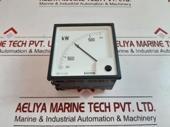 Schlumberger 820-0-820 Kw Panel Meter
