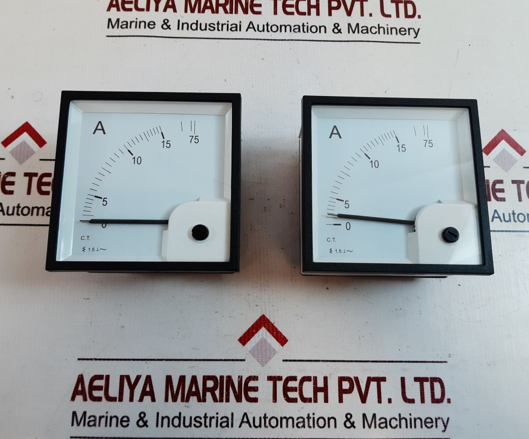 Schlumberger Ammeter. 01575 Amps
