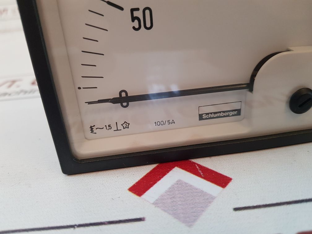 Schlumberger Ammeter 0-130A