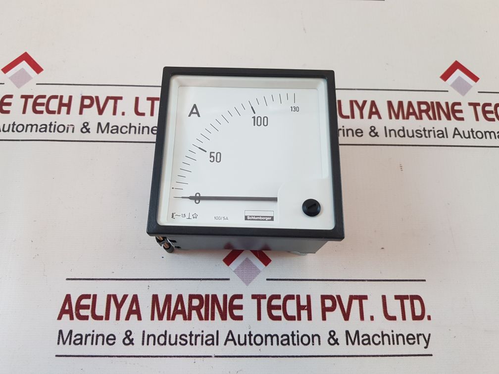 Schlumberger Ammeter 0-130A