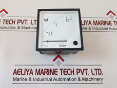 Schlumberger 0-1, 65Ka Panel Meter
