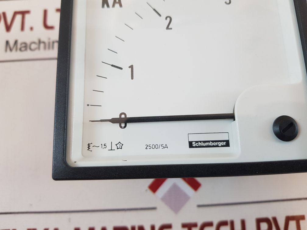 Schlumberger 0-3,25Ka Panel Meter
