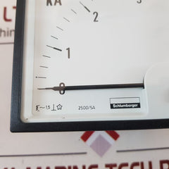 Schlumberger 0-3,25Ka Panel Meter
