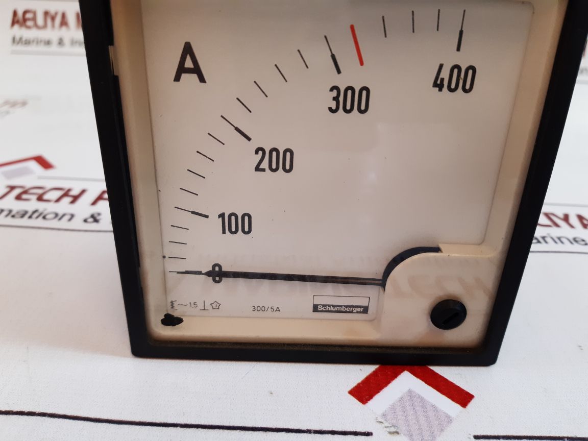 Schlumberger Ammeter 0-400A