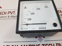 Schlumberger S2624 4866 Ammeter 0-800A
