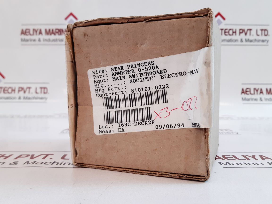 Schlumberger s2624 4854 ammeter 0-400a