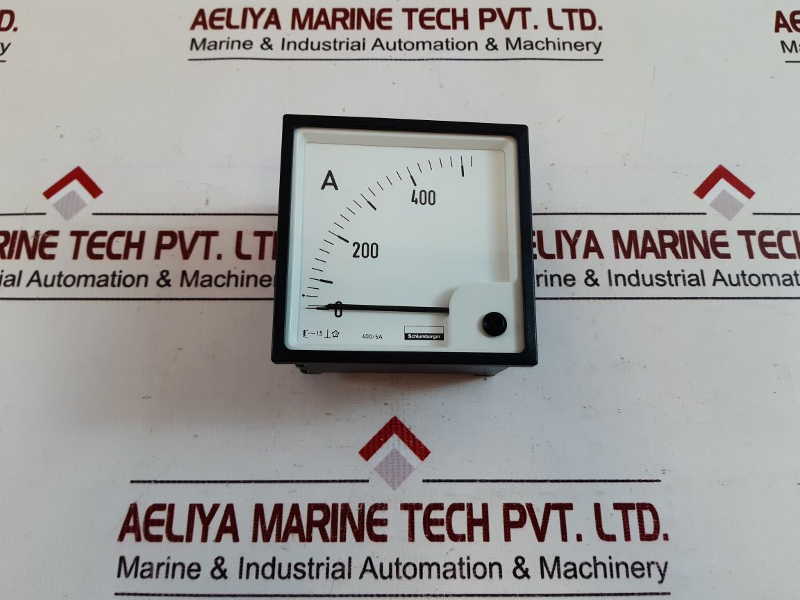 Schlumberger s2624 4854 ammeter 0-400a