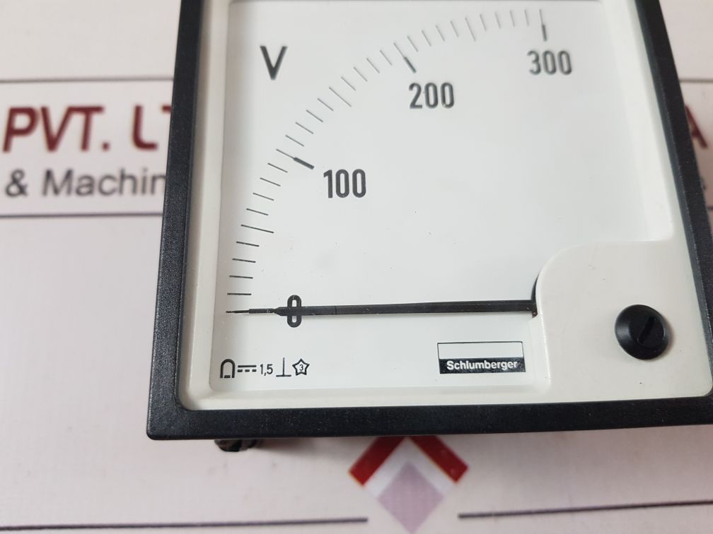 Schlumberger s2624 4949 voltmeter