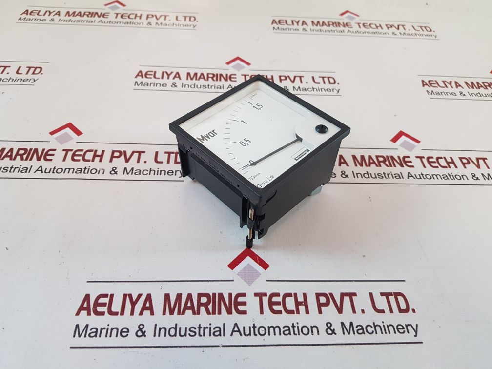 Schlumberger S2624 4953 Panel Meter -0,2 Mvar + 1,6 Mvar
