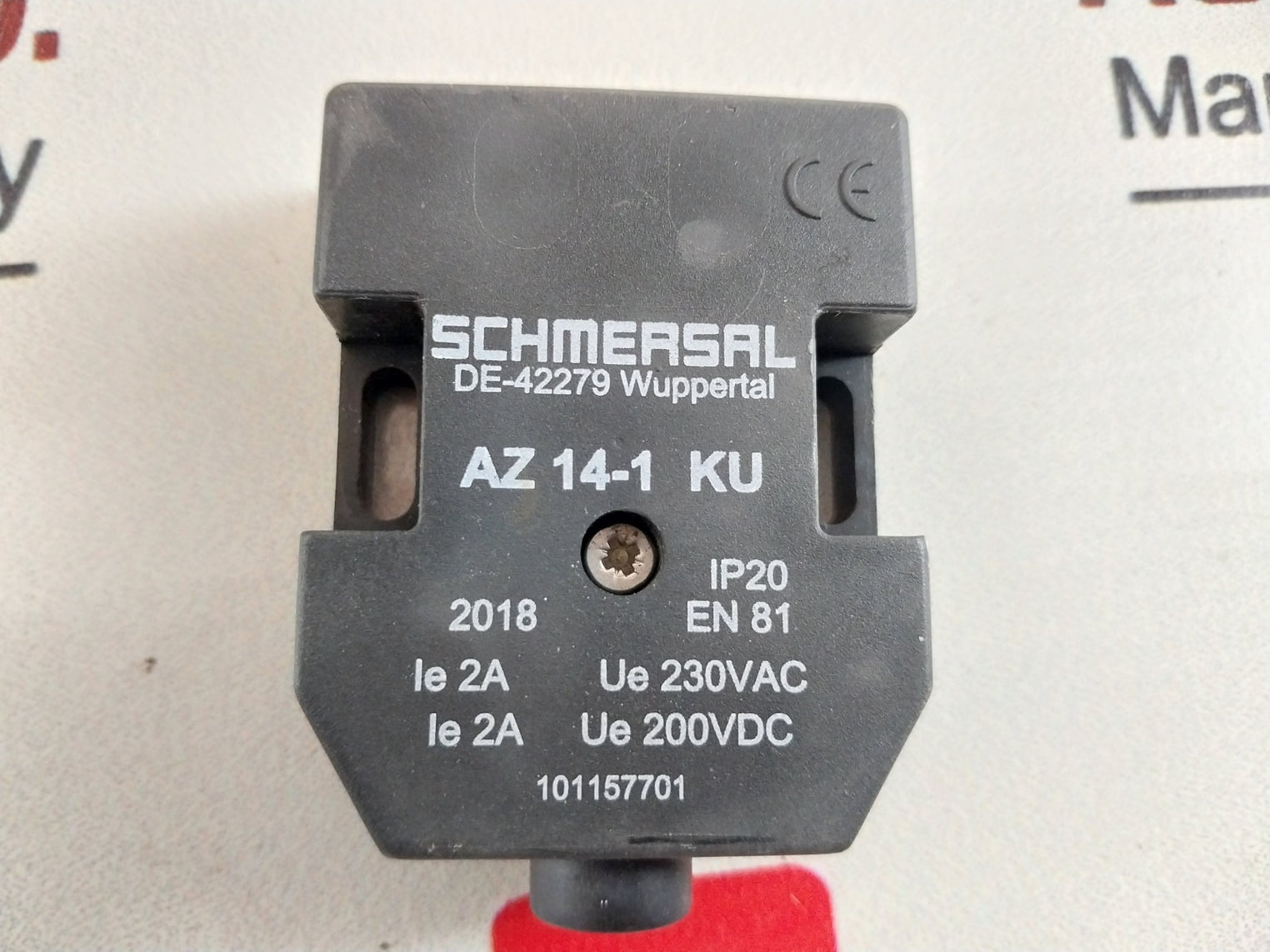 Schmersal Az 14-1 Ku Contact Ip20